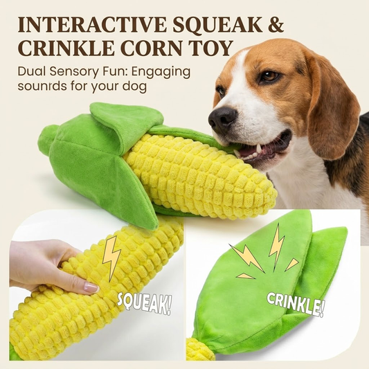 Yeyorentacosh Heavy Duty Indestructible Squeaky Goose Plush Dog Toy - Upgraded for Aggressive Chewers