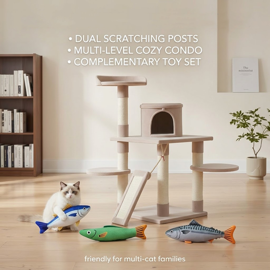 Yeyorentacosh Interactive Crinkle Cat Toy for All Ages: Soft, Durable Teething Relief for Kittens & Cats