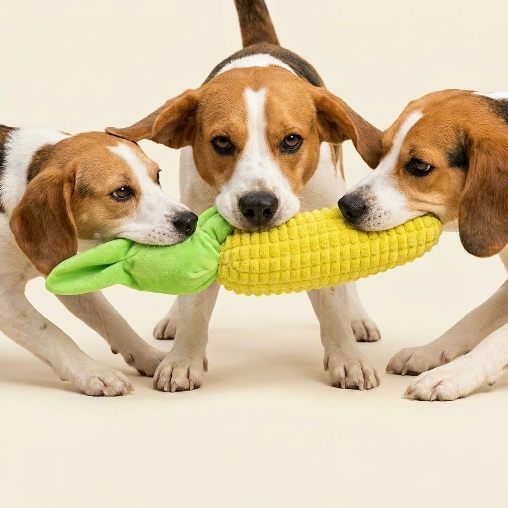 Yeyorentacosh Heavy Duty Indestructible Squeaky Goose Plush Dog Toy - Upgraded for Aggressive Chewers